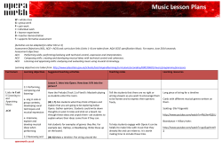 Music Lesson Plans