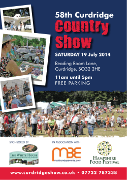 Country Show - Curdridge Show