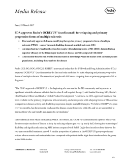 for relapsing and primary progressive forms of multiple