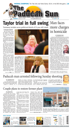 Taylor trial in full swing