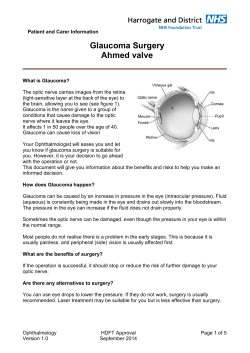 Ahmed valve (PDF 138kb)