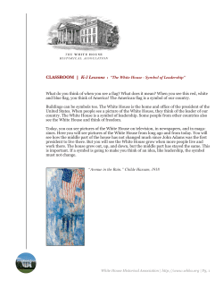 The White House - Symbol of Leadership