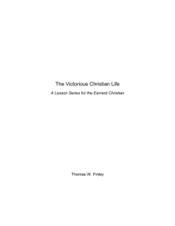 The Victorious Christian Life