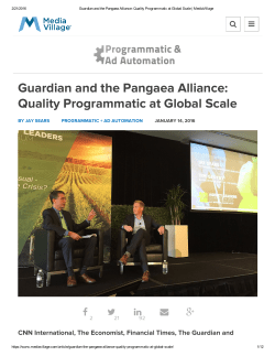 Guardian and the Pangaea Alliance: Qualit
