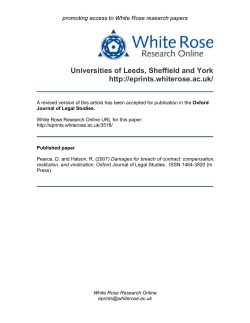 - White Rose Research Online