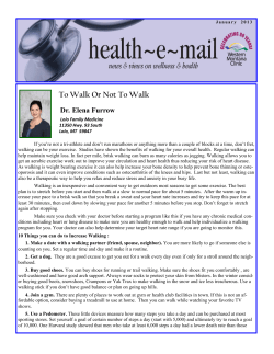 January 2013 Newsletter - Western Montana Clinic