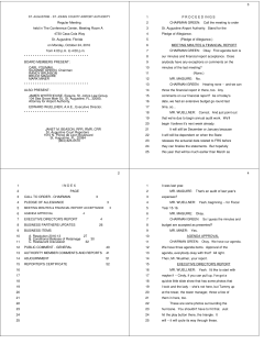 October 24, 2016 Airport Authority Minutes