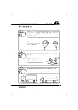 Air resistance - Scholastic Shop