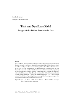 Tara and Nyai Lara Kidul - Nanzan Institute for Religion and Culture