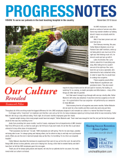 Our Culture - UMC Health System