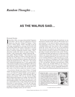 As the Walrus Said.