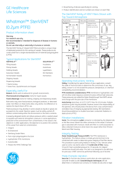 Whatman™ SteriVENT (0.2µm PTFE)