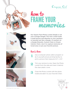 FRAME YOUR memories