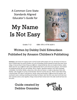 My Name Is Not Easy