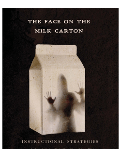 Milk Carton Novelinks 2013