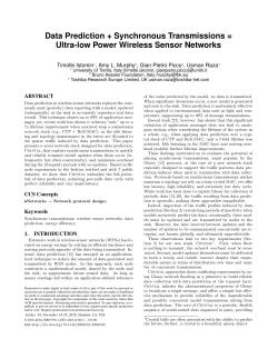 Data Prediction + Synchronous Transmissions = Ultra
