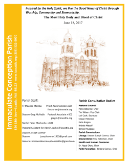 Bulletin - Catholic Printery