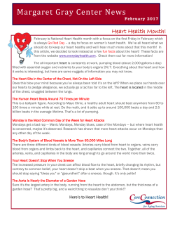 Margaret Gray Center News - Care Connection for Aging Services