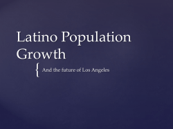 Latino Population Presentation
