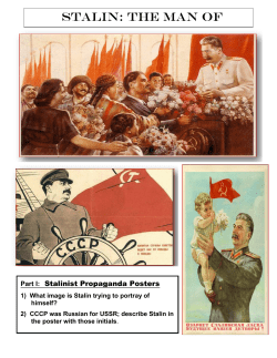 Stalin: the Man of Steel