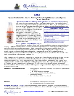 GABA - Quicksilver Scientific