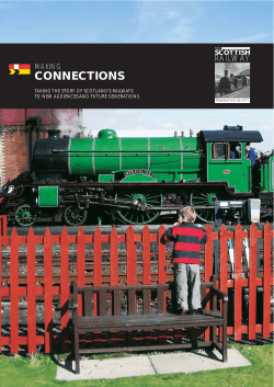 CONNECTIONS - The Scottish Railway Preservation Society