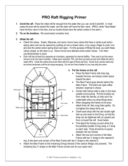 PRO Raft Rigging Primer - Professional River Outfitters