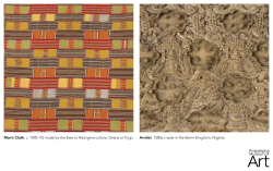 Man`s Cloth, c. 1920 &ndash;70, made by the Ewe or Adangme