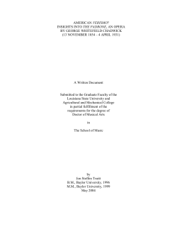 AMERICAN VERISMO? - Louisiana State University