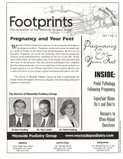 Feet - Westside Podiatry Group