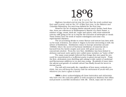 Eighteen hundred and six was the year that the