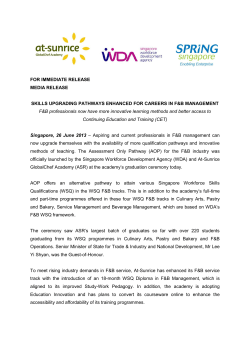 Skills Upgrading Pathways Enhanced for Careers in - At
