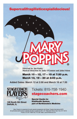 Cast Members - Stage Coach Players