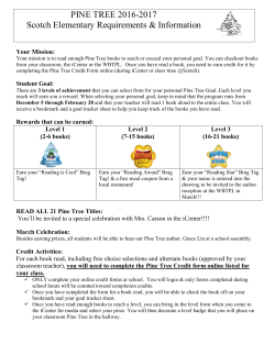 information/overview - Pine Tree 2016-17