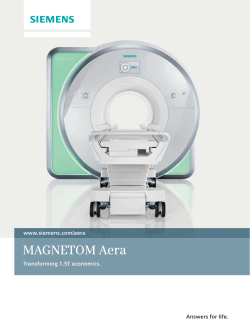 MAGNETOM Aera - Siemens Global Website