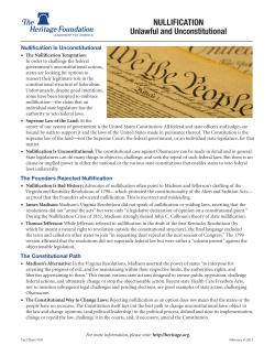 NULLIFICATION Unlawful and