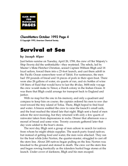 Survival at Sea