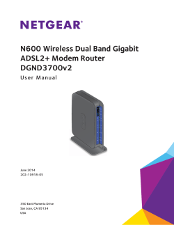 N600 Wireless Dual Band Gigabit ADSL2+ Modem Router
