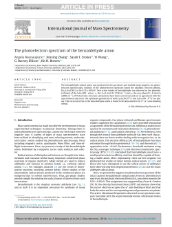 The photoelectron spectrum of the benzaldehyde anion