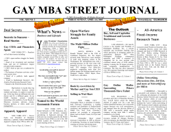 gay mba street journal