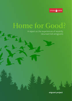 Home for Good - Crosscare Migrant Project