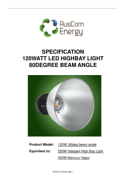 specification 120watt led highbay light 80degree beam angle