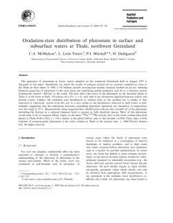 Oxidation-state distribution of plutonium in surface