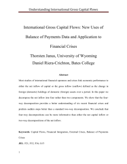 Understanding International Gross Capital Flows