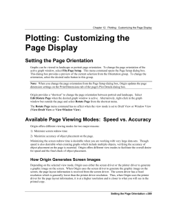 Available Page Viewing Modes