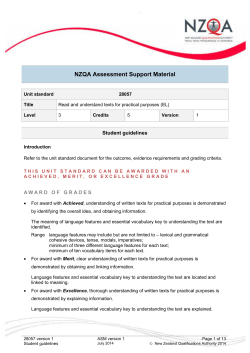 28057 Student guidelines