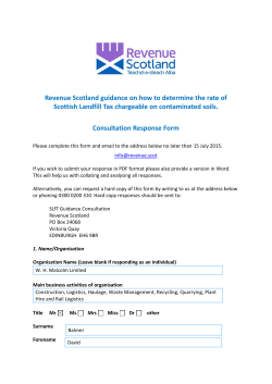 Response 03 - Revenue Scotland