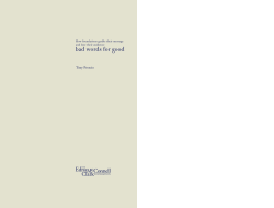 bad words for good - The Communications Network
