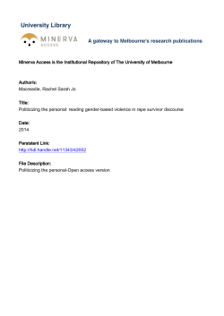 Reading Gender-Based Violence