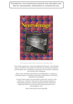 Author`s personal copy - Allgemeine Psychologie